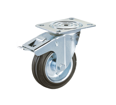 Sheet-metal-core-rubber-ring-wheels - Berardi group-Industrial-components
